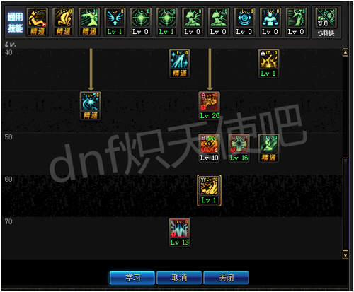 DNF女圣骑士二觉加点_dnf炽天使二觉加点模板