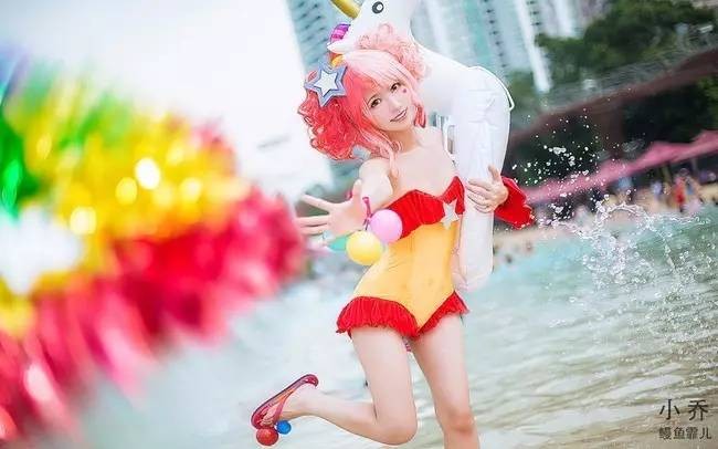 王者荣耀小乔夏日泳装cos图片 王者荣耀小乔泳装cos