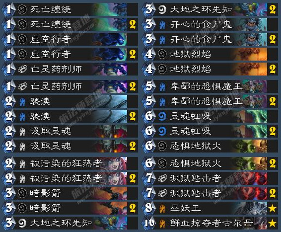 炉石传说新版恶魔死骑DK术士 炉石传说安德罗妮最新术士卡组攻略