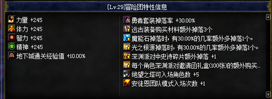 dnf冒险团改版2017 dnf冒险团改版属性新版介绍