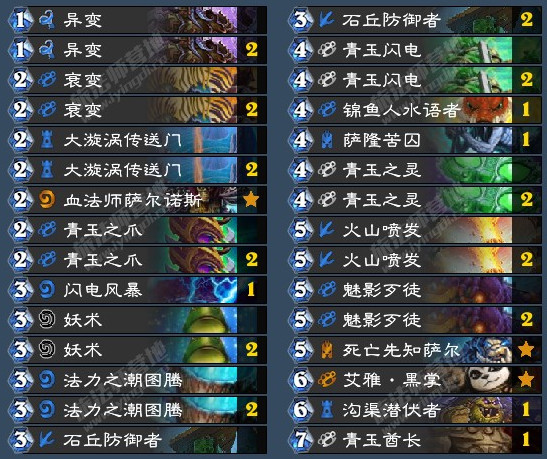 炉石传说进化青玉萨卡组介绍 炉石传说新版青玉萨卡组攻略