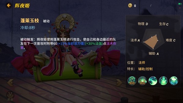 代号moba辉夜姬技能介绍 代号moba辉夜姬出装攻略