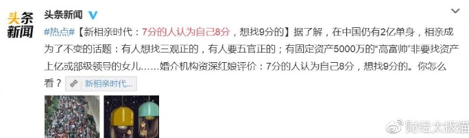 7分的人认为自己8分什么梗 7分的人认为自己8分是什么意思