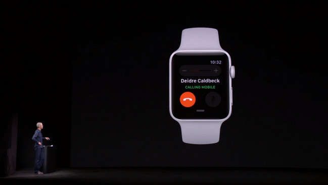 Apple Watch Series 3打电话教程 Apple Watch Series 3怎么打电话