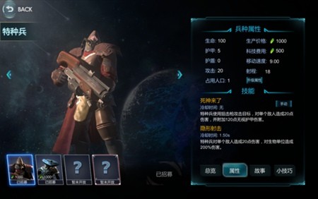 战争艺术赤潮人族兵种攻略 人族兵种大全