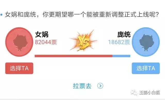 王者荣耀女娲和庞统投票开启 女娲和庞统谁先上线