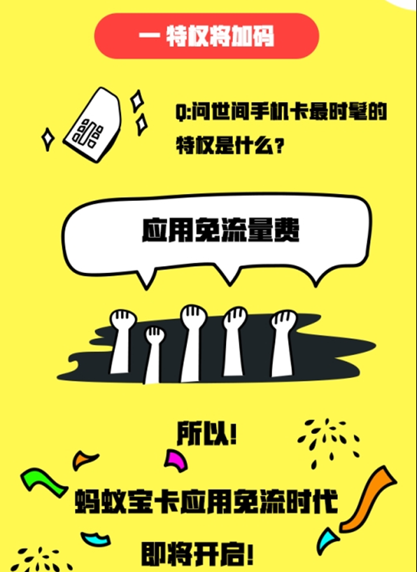 蚂蚁宝卡怎么升级套餐 免流应用介绍