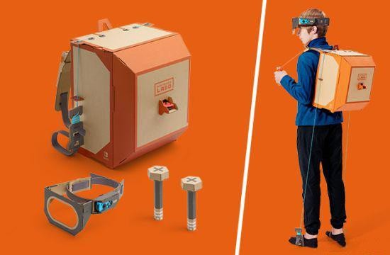 任天堂公布“纸盒子”Labo Switch居然还有这种操作