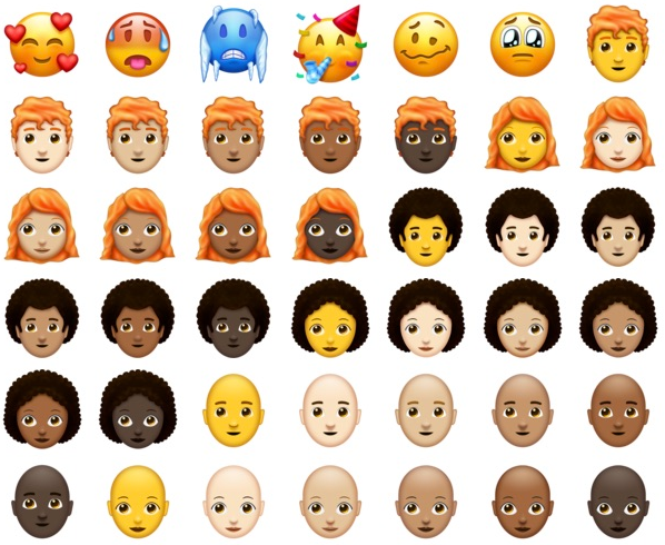 新Emoji表情符号什么时候推出 最新emoji表情大全
