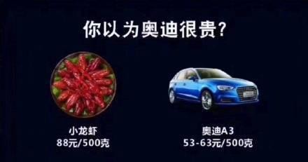 为了买宝马拒绝小龙虾是什么意思 为了买宝马拒绝小龙虾是什么梗