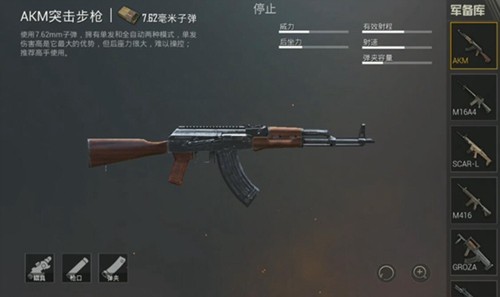 绝地求生刺激战场突击步枪伤害及性能汇总