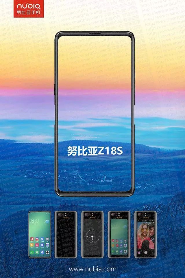 努比亚新机曝光 无刘海双面屏