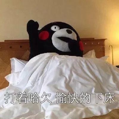 抖音表情包:起床是什么