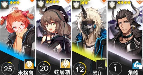 明日方舟角色培养推荐