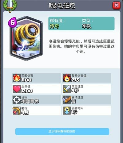 皇室战争电磁炮