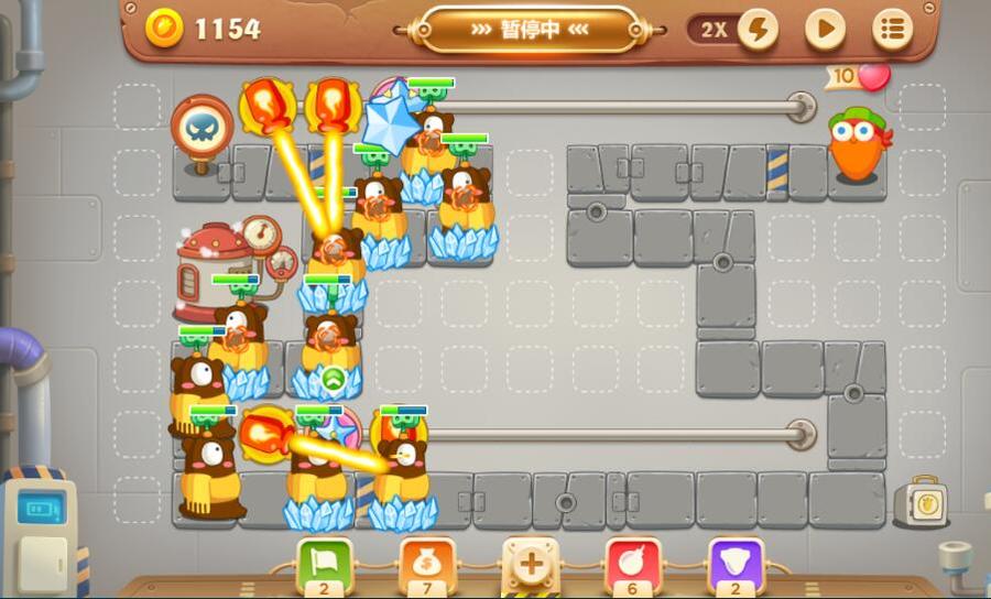保卫萝卜3 22关怎么过 保卫萝卜3 22关金萝卜攻略
