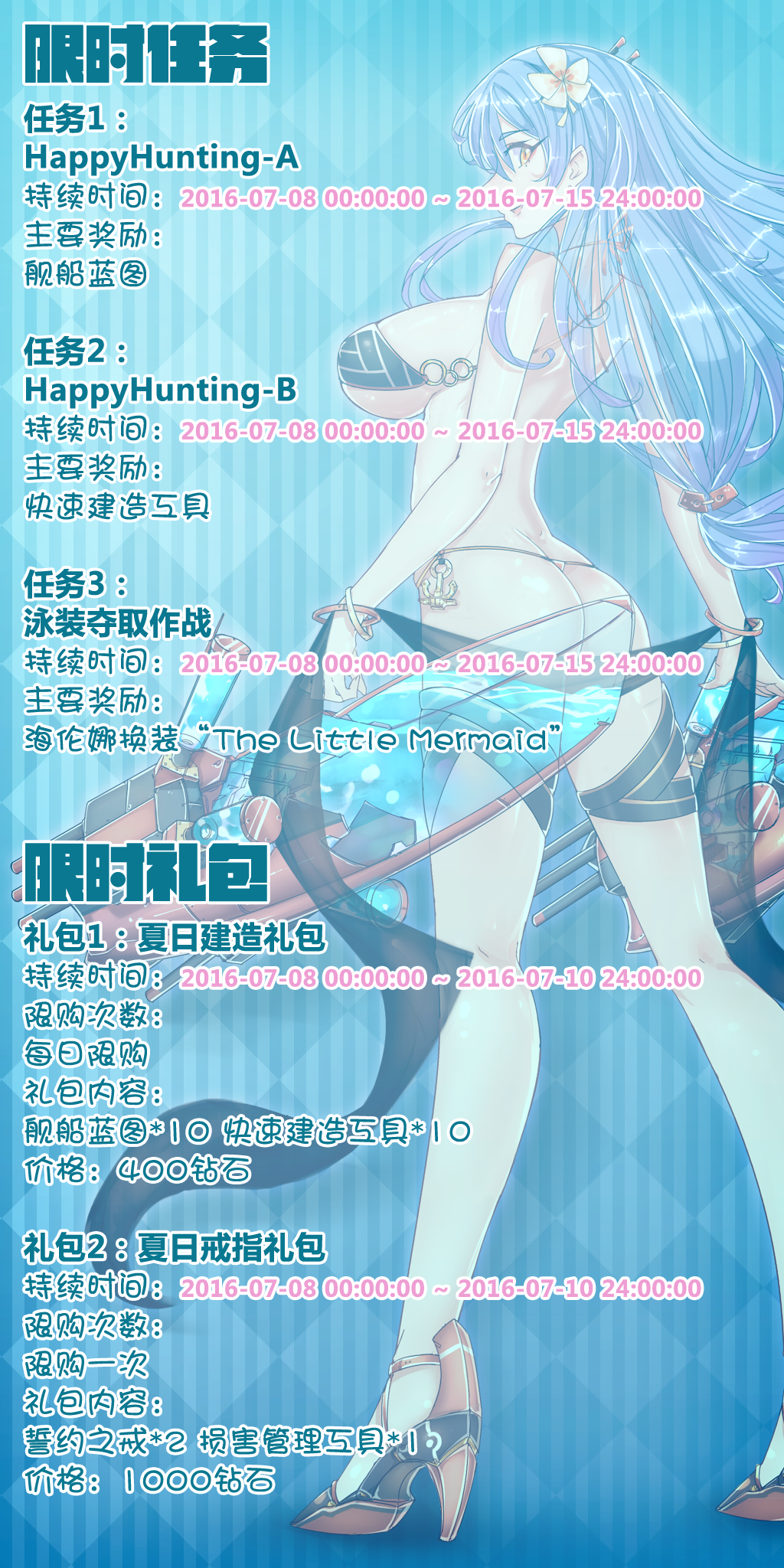 战舰少女R7月8日活动内容一览
