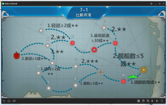 战舰少女R比斯开湾通关攻略