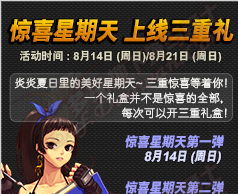 dnf惊喜星期天怎么领取 dnf惊喜星期天有什么奖励