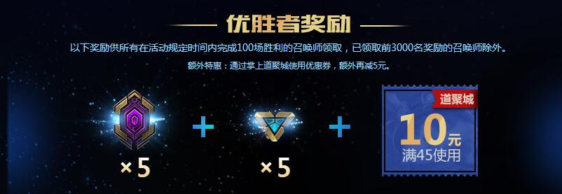优胜者奖励