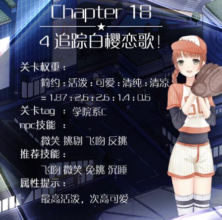奇迹暖暖18-4公主级搭配什么好 白樱恋歌顶配攻略
