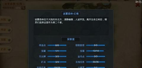 迷雾世界迷雾森林宝箱在哪 迷雾世界迷雾森林宝箱位置大全