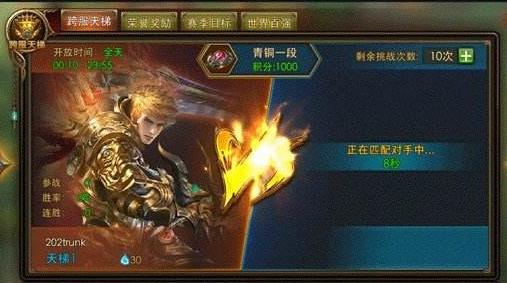 永恒纪元跨服天梯