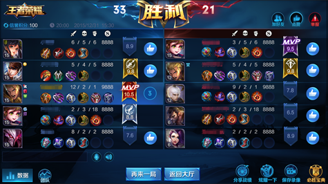 王者荣耀mvp怎么算的 王者荣耀S10赛季mvp算法介绍