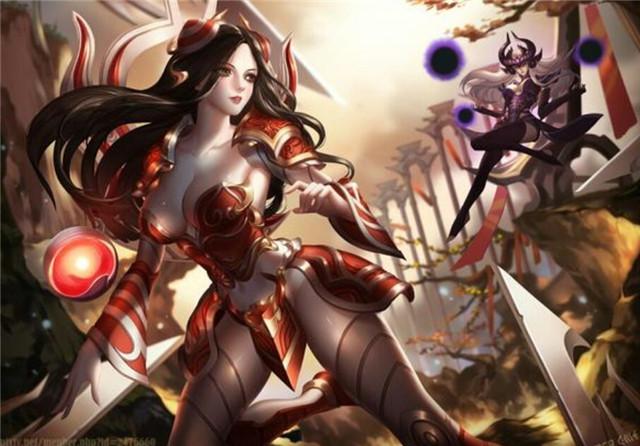 LOL刀妹重做原画图片赏析 刀妹重做视频观看