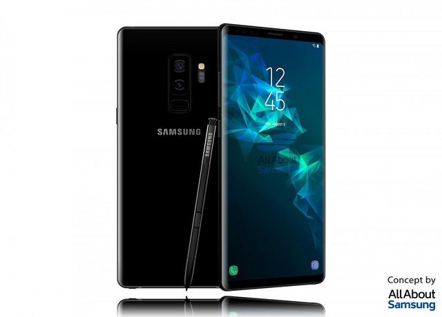 三星Galaxy Note9高清实图观看 Galaxy Note9手机图片