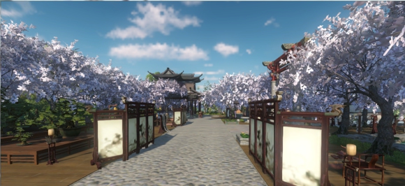 逆水寒怎么建造庄园 庄园设计图一览