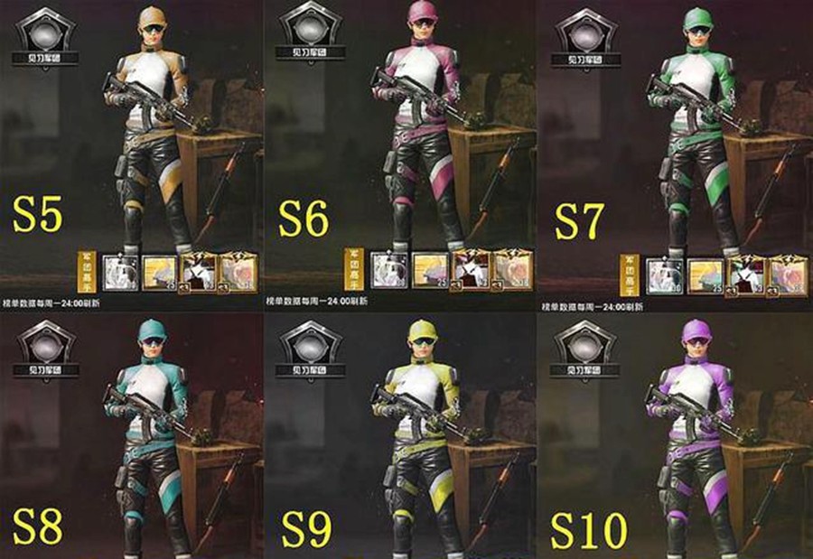 刺激战场S5赛季衣服奖励是什么 S5赛季奖励衣服详解