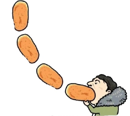 王思聪吃热狗图片大全 王思聪吃热狗头像大全
