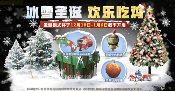 刺激战场圣诞空投在哪 圣诞空投有什么
