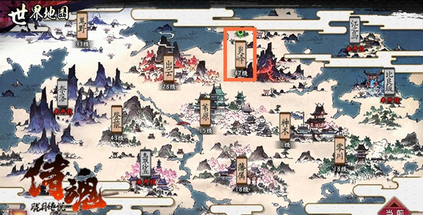 侍魂胧月传说彼岸花丛在哪 彼岸花丛位置介绍