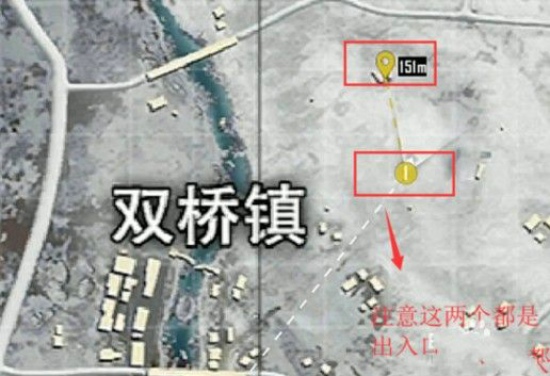 刺激战场雪地防空洞在哪 雪地防空洞怎么进