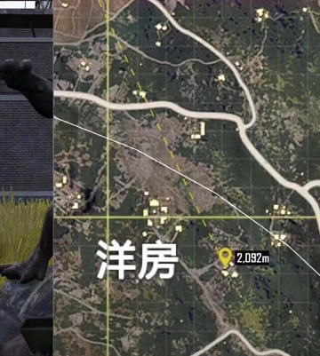 刺激战场年兽雕像在哪里 年兽雕像位置坐标大全