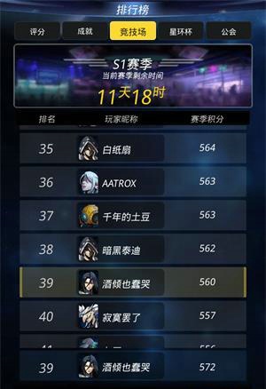 跨越星弧竞技场排名怎么打 竞技场积分排名攻略