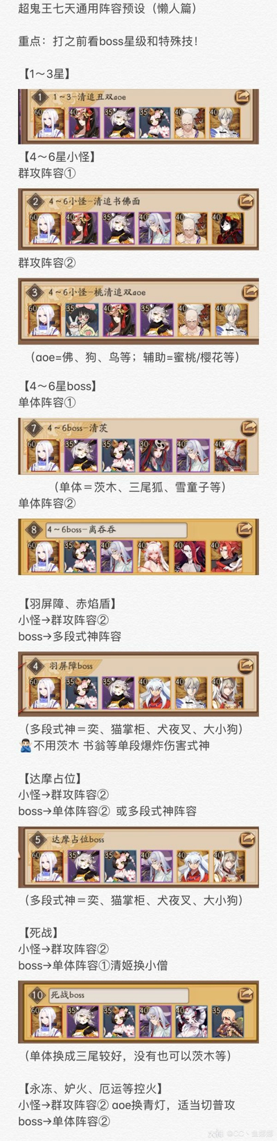 阴阳师超鬼王退治平民阵容攻略 鬼王退治平民阵容搭配