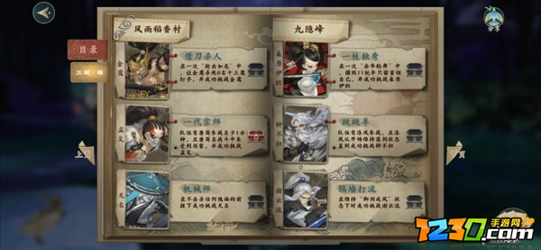 指尖江湖六小成就怎么拿 六小成就攻略
