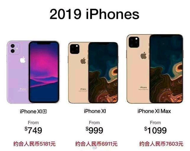 苹果iphone 2019售价 苹果iphone 2019多少钱