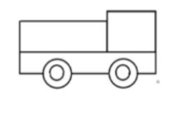 QQ红包消防车怎么画 画图红包消防车画法