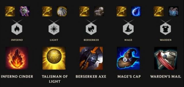 云顶之弈S2装备大全 云顶之弈S2最新装备合成表