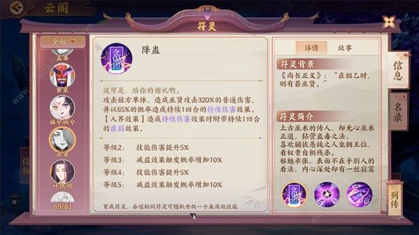 云梦四时歌巫贤技能怎么样 巫贤技能属性详解