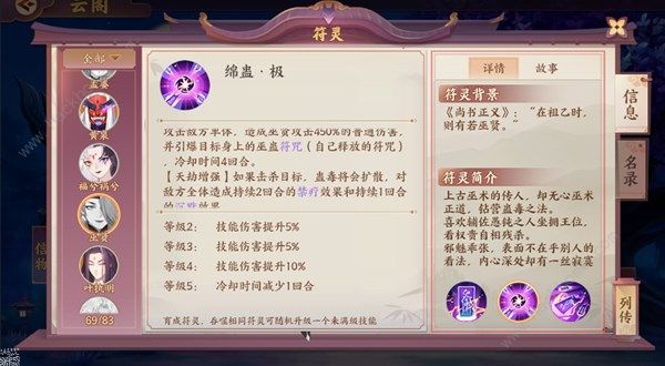 云梦四时歌巫贤技能怎么样 巫贤技能属性详解