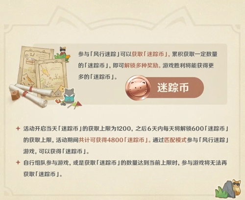 原神风行迷踪多少原石 风行迷踪奖励一览
