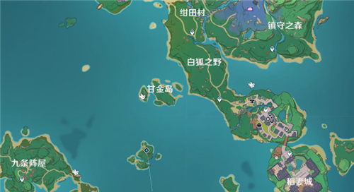 原神稻妻地图有多大 稻妻地图位置介绍